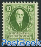Liechtenstein 1925 Stamp Out Of Set, Unused (hinged), History - Kings & Queens (Royalty) - Neufs