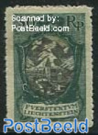 Liechtenstein 1921 30Rp, Dark Mountains, Stamp Out Of Set, Unused (hinged), Religion - Churches, Temples, Mosques, Syn.. - Nuovi
