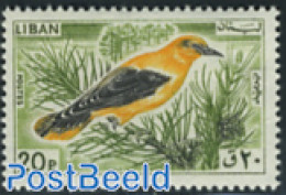 Lebanon 1965 20P, Stamp Out Of Set, Mint NH, Nature - Birds - Liban