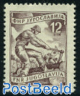 Yugoslavia 1953 12D, Stamp Out Of Set, Mint NH, Nature - Trees & Forests - Unused Stamps