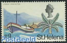 Saint Helena 1968 Stamp Out Of Set, Mint NH, Transport - Ships And Boats - Boten