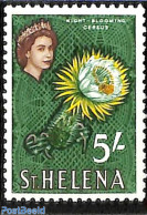 Saint Helena 1961 5Sh, Stamp Out Of Set, Mint NH, Nature - Flowers & Plants - Sainte-Hélène