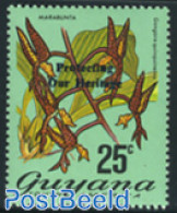 Guyana 1984 25c, Stamp Out Of Set, Mint NH, Nature - Flowers & Plants - Guiana (1966-...)