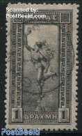 Greece 1901 1Dr, Stamp Out Of Set, Unused (hinged), Art - Sculpture - Nuevos