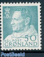 Greenland 1963 50 Ore, Stamp Out Of Set, Mint NH - Nuovi