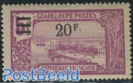 Guadeloupe 1924 Stamp Out Of Set, Mint NH, Transport - Ships And Boats - Neufs