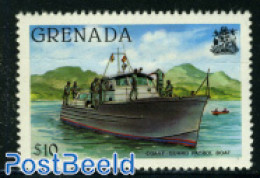Grenada 1980 Stamp Out Of Set, Mint NH, Transport - Ships And Boats - Boten