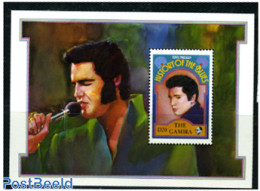 Gambia 1992 ElviS Presley S/s, Mint NH, Performance Art - Elvis Presley - Music - Popular Music - Elvis Presley