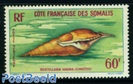 French Somalia 1962 60F, Stamp Out Of Set, Mint NH, Nature - Shells & Crustaceans - Mundo Aquatico