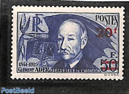 France 1940 20F, Stamp Out Of Set, Mint NH, Transport - Aircraft & Aviation - Ongebruikt
