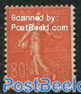 France 1925 80c, Stamp Out Of Set, Unused (hinged) - Unused Stamps