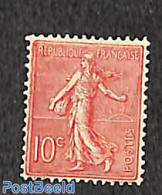 France 1903 10c, Stamp Out Of Set, Unused (hinged) - Ungebraucht
