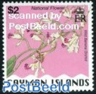 Cayman Islands 1996 Stamp Out Of Set, Mint NH, Nature - Flowers & Plants - Orchids - Iles Caïmans