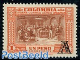 Colombia 1951 Stamp Out Of Set, Mint NH, History - Paintings - Kolumbien