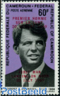 Cameroon 1969 60F, Stamp Out Of Set, Mint NH, History - American Presidents - Camerun (1960-...)