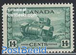 Canada 1942 14c, Stamp Out Of Set, Unused (hinged) - Ongebruikt