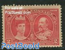 Canada 1908 2c, Stamp Out Of Set, Unused (hinged), History - Kings & Queens (Royalty) - Ongebruikt