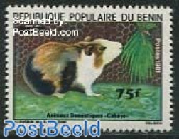 Benin 1983 75F On 5F, Stamp Out Of Set, Mint NH, Nature - Animals (others & Mixed) - Ungebraucht