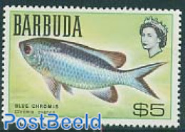 Barbuda 1968 Stamp Out Of Set, Mint NH, Nature - Fish - Fishes