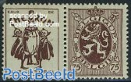 Belgium 1929 75c + Chevron Tab, Mint NH - Unused Stamps