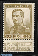 Belgium 1912 20c, Stamp Out Of Set, Mint NH - Nuevos