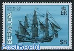 Bermuda 1986 Stamp Out Of Set, Mint NH, Transport - Ships And Boats - Boten