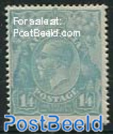 Australia 1915 1/4Sh, Stamp Out Of Set, Mint NH - Nuevos