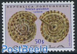 Angola 1974 Stamp Out Of Set, Mint NH, Nature - Shells & Crustaceans - Mundo Aquatico