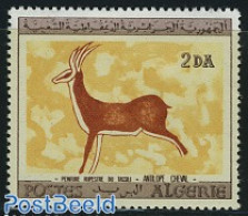 Algeria 1967 2D, Stamp Out Of Set, Mint NH, Art - Cave Paintings - Ongebruikt