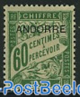 Andorra, French Post 1931 Stamp Out Of Set, Unused (hinged) - Neufs
