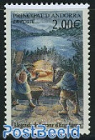 Andorra, French Post 2002 Stamp Out Of Set, Mint NH, Various - Folklore - Fairytales - Ongebruikt