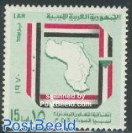 Libya Kingdom 1970 Arab Economic Co-operation 1v, Joint Issue Egypt, Mint NH, History - Various - Flags - Joint Issues.. - Gezamelijke Uitgaven