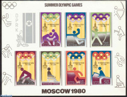 Korea, North 1979 Olympic Games M/s Imperforated, Mint NH, Sport - Olympic Games - Korea (Nord-)