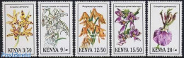 Kenia 1994 Orchids 5v, Mint NH, Nature - Flowers & Plants - Orchids - Autres & Non Classés