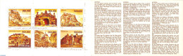 Yugoslavia 1993 Fortresses 6v In Booklet, Mint NH, Stamp Booklets - Art - Castles & Fortifications - Ongebruikt