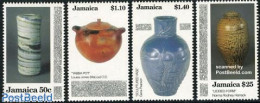 Jamaica 1993 Pottery 4v, Mint NH, Art - Art & Antique Objects - Ceramics - Porzellan