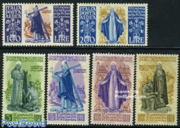 Italy 1948 Holy Catherina Of Siena 6v, Mint NH, Religion - Religion - Other & Unclassified