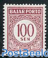 Indonesia 1969 Postage Due 1v, Mint NH - Indonesië