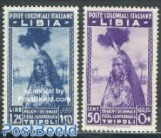 Italian Lybia 1936 Export Fair 2v, Mint NH - Libya
