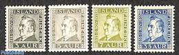 Iceland 1935 Matthias Jochumsson 4v, Unused (hinged), Art - Authors - Ongebruikt