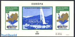 Hungary 1974 KSZE Conference S/s Imperforated, Mint NH, History - Transport - Various - Europa Hang-on Issues - Ships .. - Ungebraucht