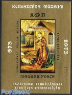 Hungary 1973 Painting S/s Imperforated, Mint NH, Religion - Christmas - Art - Paintings - Ongebruikt