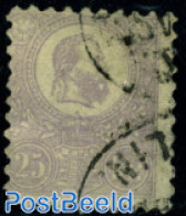 Hungary 1871 25K Violet, Used, Used Stamps - Gebraucht