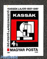 Hungary 1987 L. Kassak 1v Imperforated, Mint NH, Art - Modern Art (1850-present) - Ungebraucht