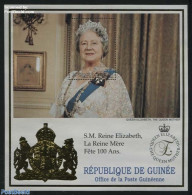 Guinea, Republic 1999 Queen Mother S/s, Mint NH, History - Kings & Queens (Royalty) - Königshäuser, Adel