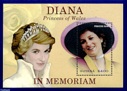 Guyana 2003 Death Of Diana S/s, Mint NH, History - Charles & Diana - Kings & Queens (Royalty) - Königshäuser, Adel