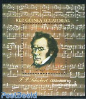 Equatorial Guinea 1979 Franz Schubert S/s, Mint NH, Performance Art - Music - Music