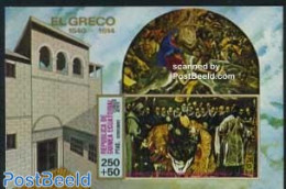 Equatorial Guinea 1976 El Greco Painting S/s Imperforated, Mint NH, Art - Paintings - Äquatorial-Guinea