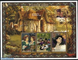 Grenada 1997 Grimm Brothers 3v M/s, Mint NH, Art - Fairytales - Verhalen, Fabels En Legenden