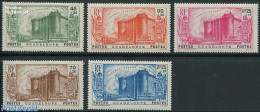 Guadeloupe 1939 150 Years French Revolution 5v, Unused (hinged), History - History - Art - Castles & Fortifications - Nuovi